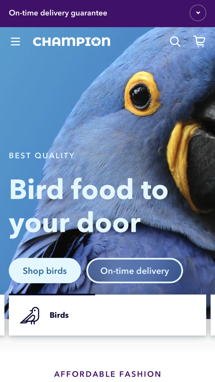 冠军在杜梗概de la版本手机主题le style « Vivid »